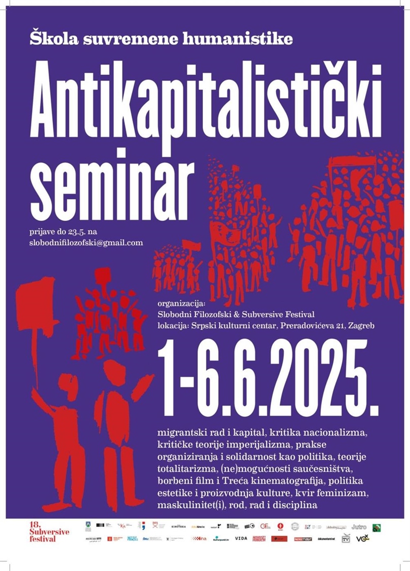 ZAGREB: Peti Antikapitalistički seminar