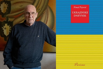 PULA: Nenad Popović predstavlja svoj Ukrajinski dnevnik, zapise o ratu u Ukrajini