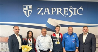 Gradonačelnik Zaprešića primio trofejne mlade kuglače i čestitao im na izvanrednim rezultatima
