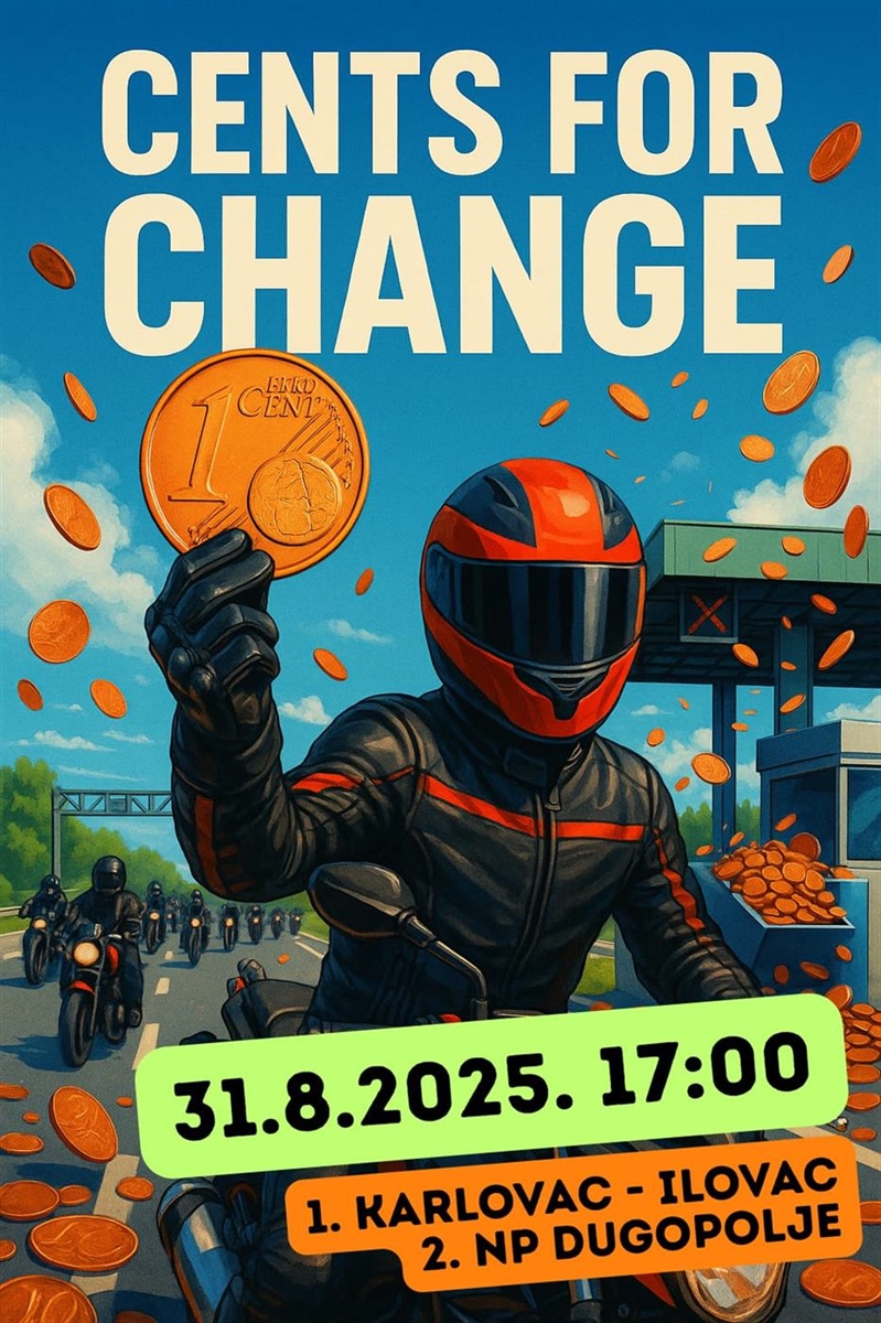 MOTOCIKLISTIČKA BORBA IDE DALJE: Po 1 cent za cestarinu - 31. kolovoza bunt na dva kotača