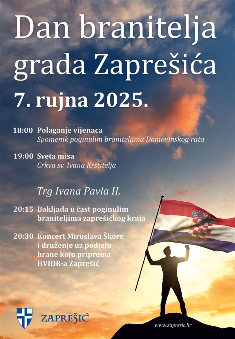 Dan branitelja grada Zaprešića 7. rujna 2025.