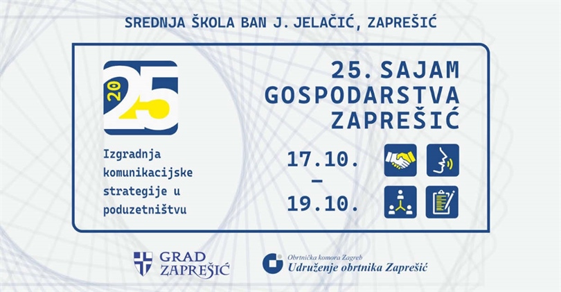 ZAPREŠIĆ: Prijave za 25. Sajam gospodarstva