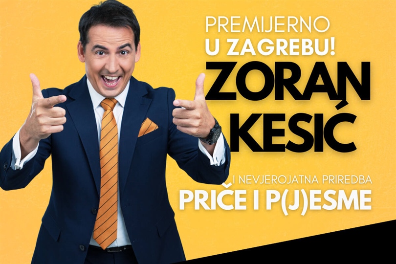 Zoran Kesić premijerno u Zagrebu s nevjerojatnom priredbom “Priče i pjesme”