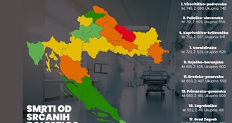 STATISTIKA: Kolje nas demografija, ali Hrvati umiru od srčanih bolesti!