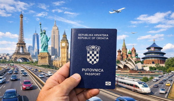 DOBRA VIJEST: Hrvatska putovnica je 17. na svijetu!