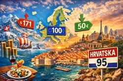 STATISTIKA: Skupoća u Hrvatskoj u europskom ogledalu