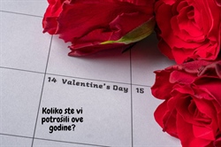 STATISTIKA LJUBAVI: Koliko zapravo trošimo na Valentinovo?