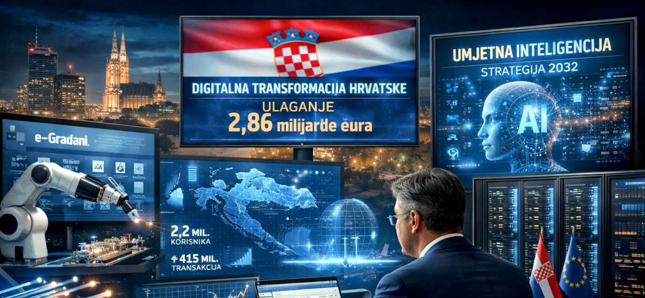 DIGITALNA TRANZICIJA: Hrvatska ubrzava digitalnu transformaciju