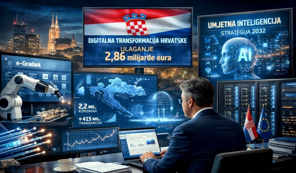 DIGITALNA TRANZICIJA: Hrvatska ubrzava digitalnu transformaciju