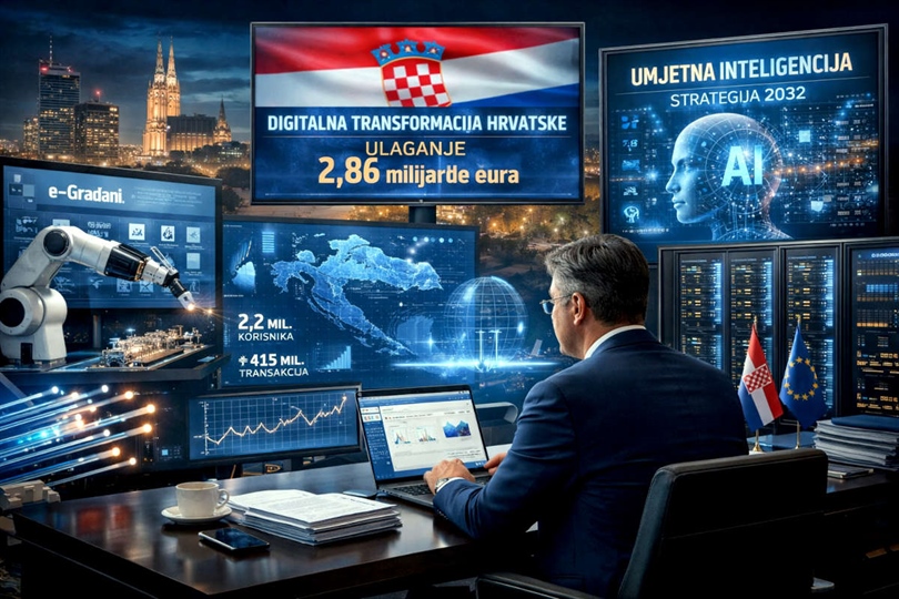 DIGITALNA TRANZICIJA: Hrvatska ubrzava digitalnu transformaciju