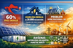 ENERGETIKA: Kronično nedostaje velikih energetskih skladišta ili jednostavno-baterija!