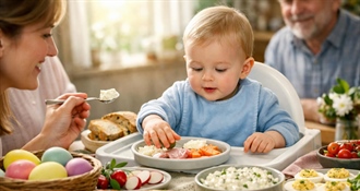 SAVJETI: Kako uključiti bebu blagdanski ručak, bez kuhanja posebnih obroka?