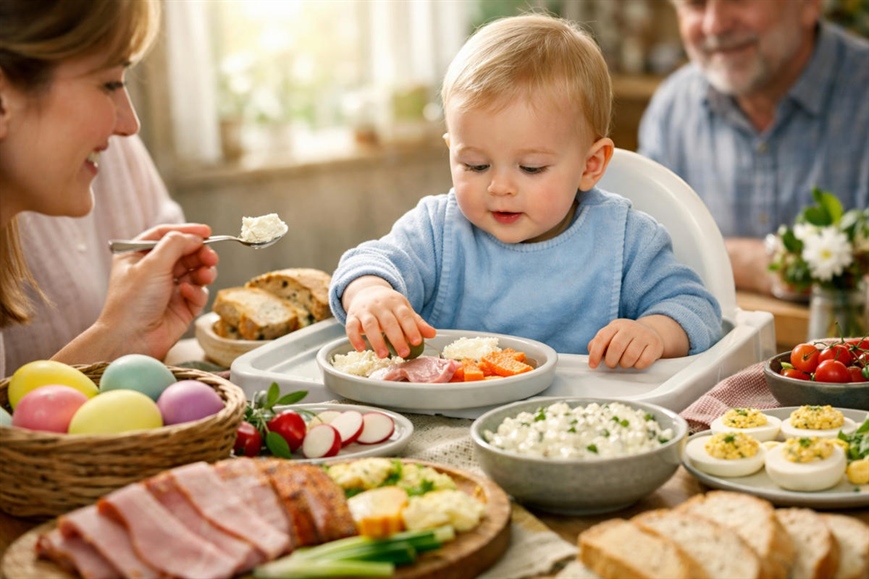 SAVJETI: Kako uključiti bebu blagdanski ručak, bez kuhanja posebnih obroka?
