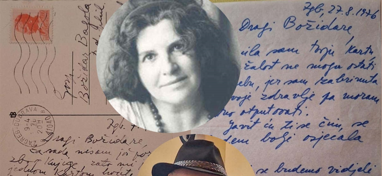 POETESA I LITERAT: Pola stoljeća prijateljevanja i dopisivanja sa "Svemir ženom" Vesnom Parun!