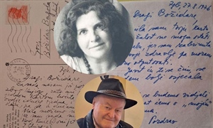 POETESA I LITERAT: Pola stoljeća prijateljevanja i dopisivanja sa "Svemir ženom" Vesnom Parun!