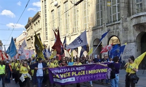 Ovo su apeli hrvatskih sindikata sa prošlotjednog velebnog prosvjeda u Zagrebu - donosimo rezime, te foto i video izvještaj