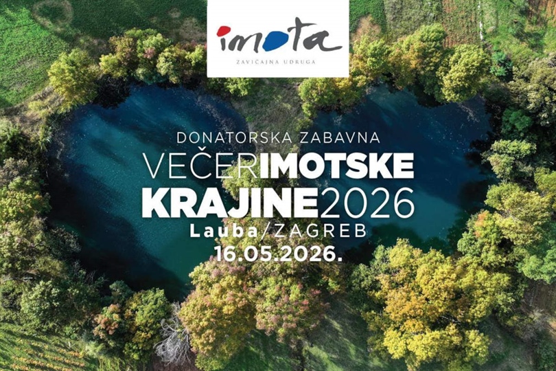 I ove godine okupljanje Imoćana i prijatelja Imotske krajine na velebnoj večeri u Laubi u Zagrebu!
