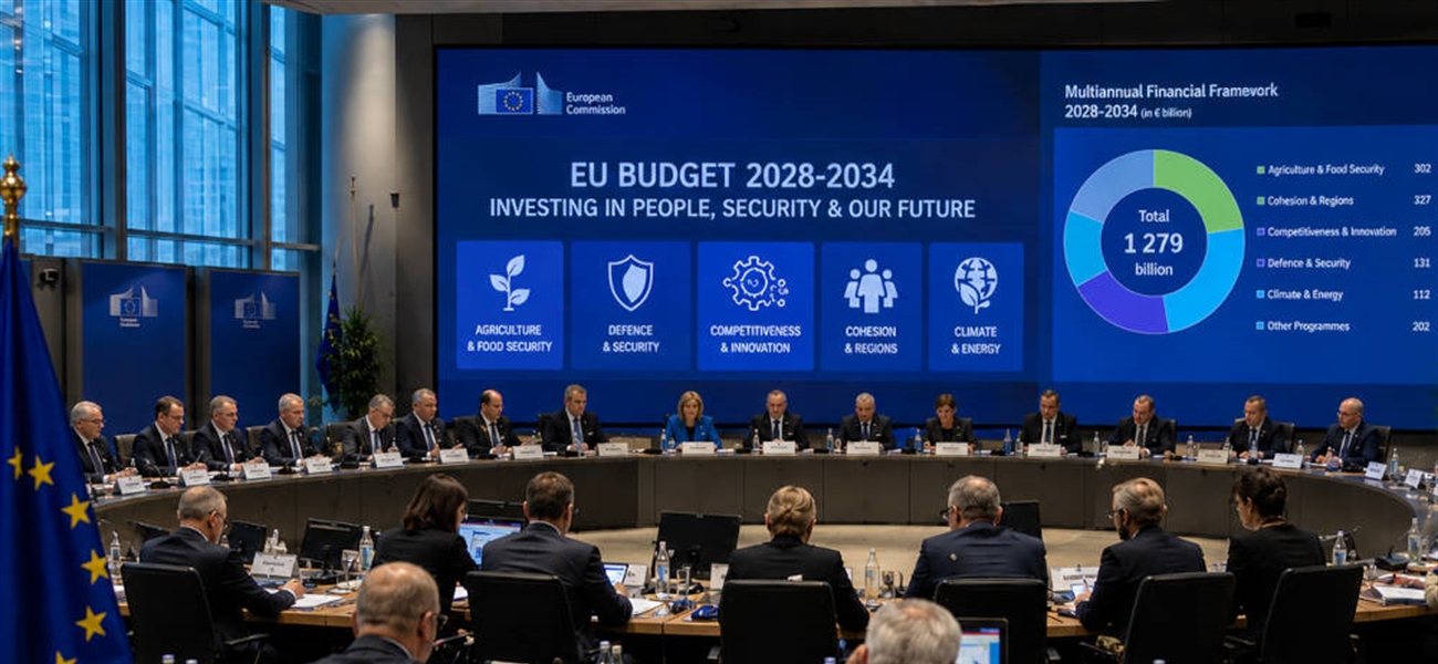 EU proračun 2028–2034: Hoće li obrana i konkurentnost potisnuti poljoprivredu i koheziju?