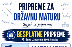 U Općini Rugvica besplatne pripreme za državnu maturu iz matematike i informatike!