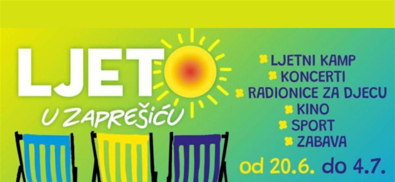 Grad Zaprešić ljetne radionice za djecu 2026. godine