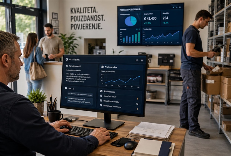 DIGITALNA TRANZICIJA: Umjetna inteligencija ulazi u obrte, trgovinu, marketing i administraciju... Što čekate?