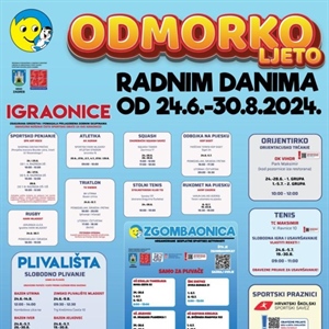 Program Odmorko ljeto 2024.