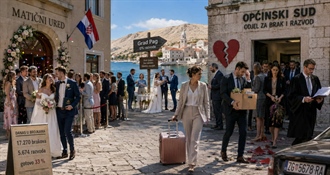 VJENČANJE DANAS, ODVJETNIK SUTRA: Ljubav traje dok sud ne kaže drukčije!