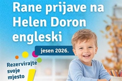 U tijeku su rane prijave na Helen Doron english za djecu!