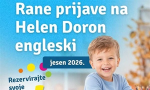 U tijeku su rane prijave na Helen Doron english za djecu!