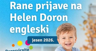 U tijeku su rane prijave na Helen Doron english za djecu!