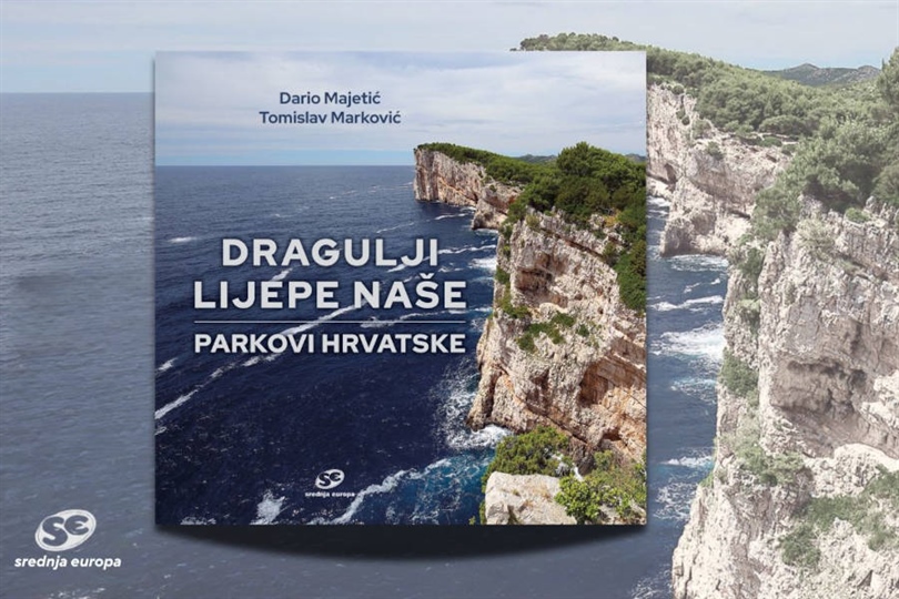 Knjiga pisca Darija Majetića i fotografa Tomislava Markovića "Dragulji Lijepe naše" Parkovi Hrvatske
