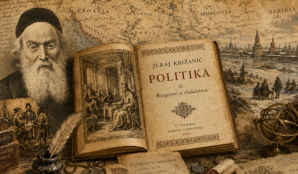 BIBLIOTEKA HRVATSKE DRŽAVNOSTI (4): Juraj Križanić: „Politika“ ili „Razgovori o vladalaštvu”