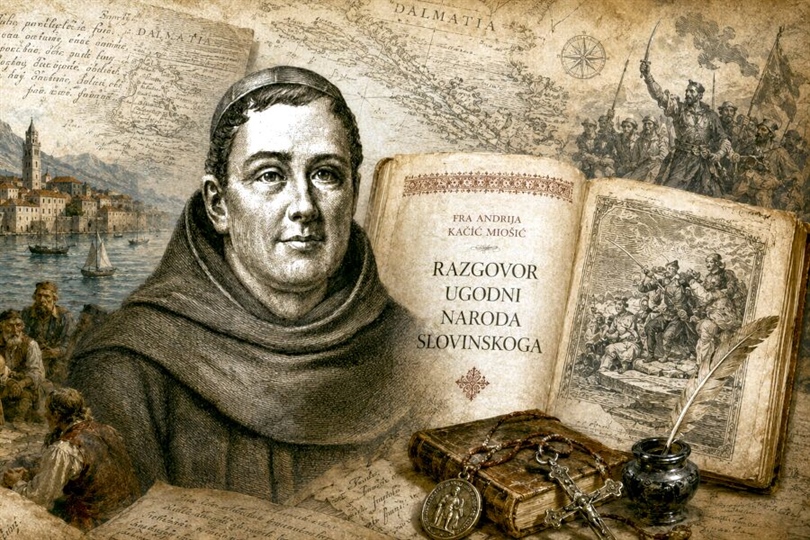 BIBLIOTEKA HRVATSKE DRŽAVNOSTI (3): Andrija Kačić Miošić „Razgovor ugodni naroda slovinskoga“