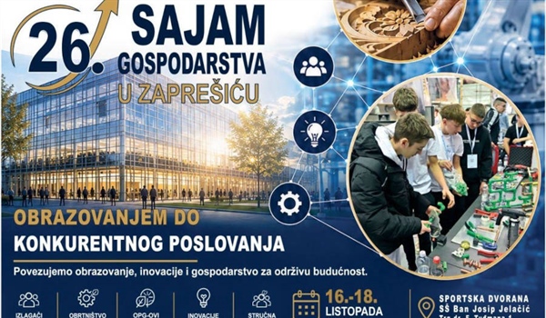 ZAPREŠIĆ: Poziv na prijave i sudjelovanje, te posjet 26. sajmu gospodarstva 2026. godine