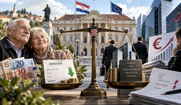 DRŽAVA MIJENJA POREZNA PRAVILA: Umirovljenicima ukida porez, a velikim kompanijama uvodi porez na prekomjernu maržu