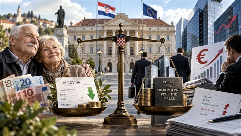 DRŽAVA MIJENJA POREZNA PRAVILA: Umirovljenicima ukida porez, a velikim kompanijama uvodi porez na prekomjernu maržu
