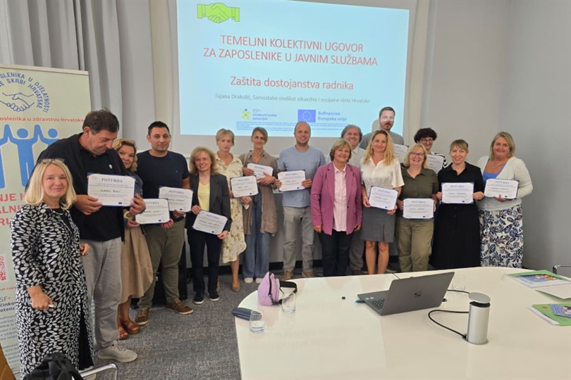 PULA: Sindikalni povjerenici prošli program osposobljavanja