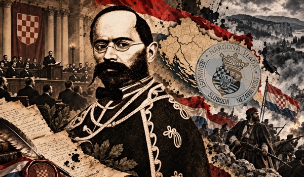 BIBLIOTEKA HRVATSKE DRŽAVNOSTI (8): Eugen Kvaternik - od hrvatskoga državnog prava do Rakovice