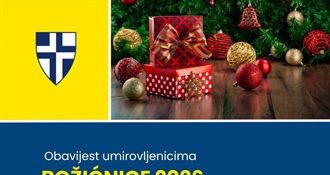 Javni poziv umirovljenicima Grada Zaprešića za ostvarivanje prava na jednokratnu potporu (božićnicu)