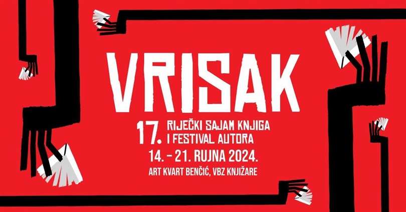 Donosimo program 17. Vriska 2024. godine - u Rijeci kreće književni spektakl!