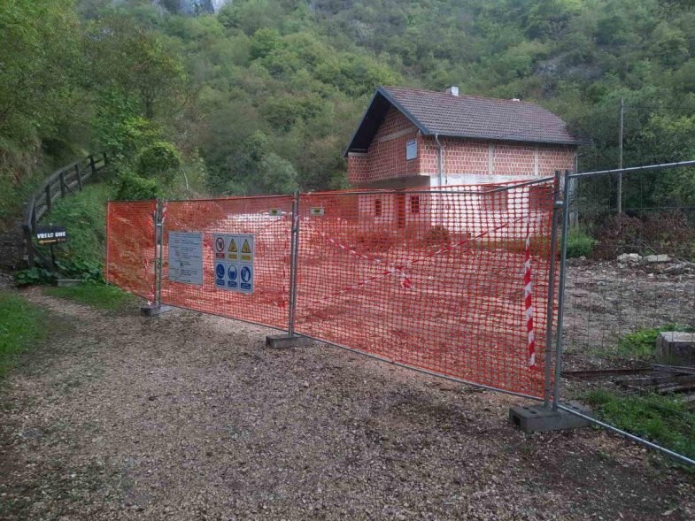 izvor Une gradilište na dan 03. rujna 2024. godine